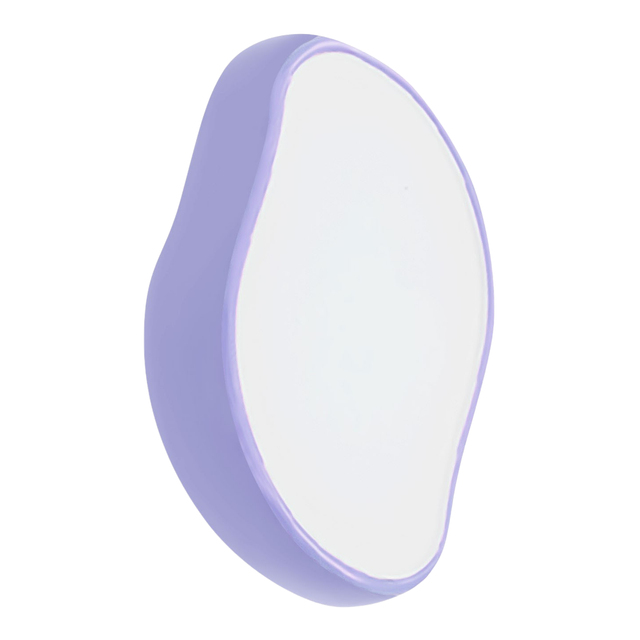 Lila Make-up-Schwamm, oval, weich, für Foundation und Concealer, kosmetisches Zubehör.