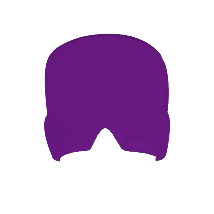 Lila Skibrille Ersatzglas, zylindrisch, UV-Schutz, kratzfest, Wintersportzubehör.
