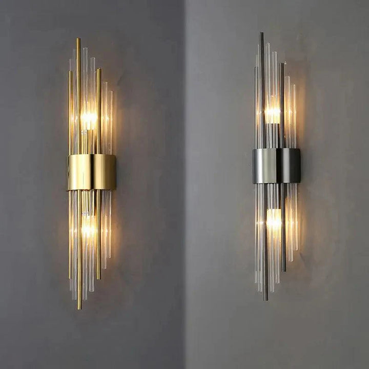 Kristalová LED nástěnná lampa - Luméra
