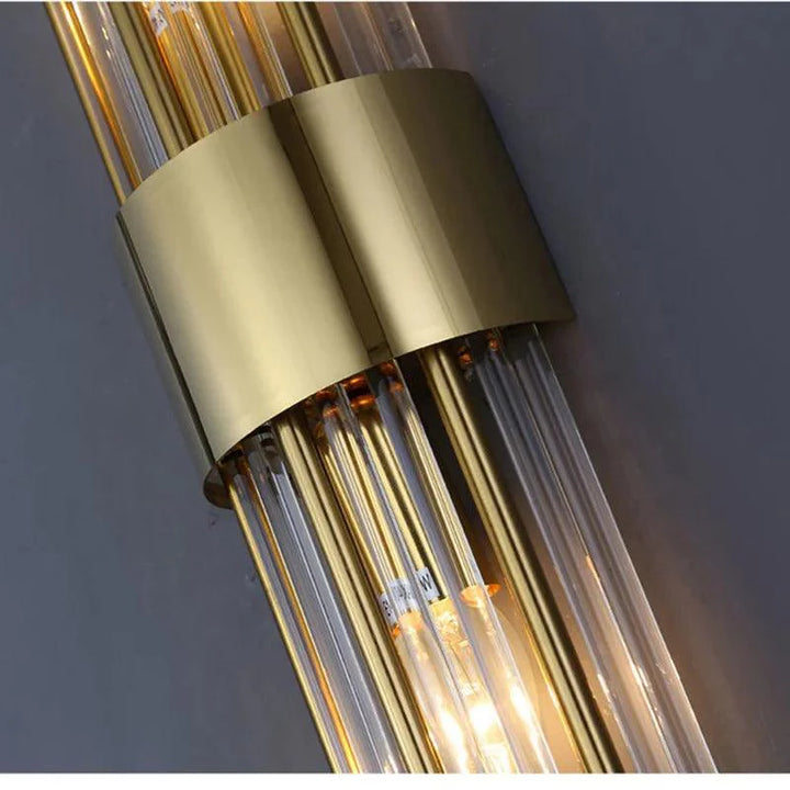 Kristalová LED nástěnná lampa - Luméra