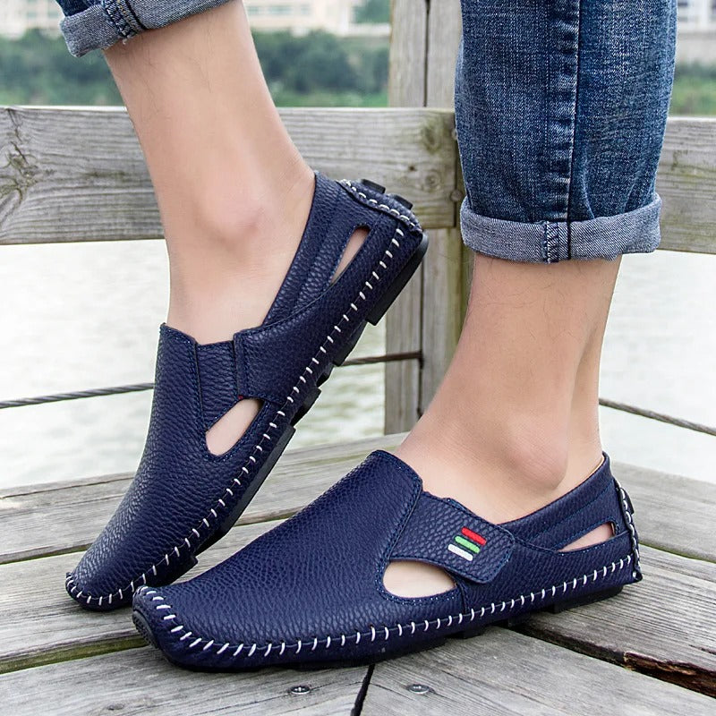 Pohodlné slip-on volnočasové boty pro muže – lehké a prodyšné – Matteo