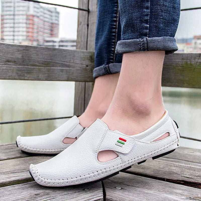 Pohodlné slip-on volnočasové boty pro muže – lehké a prodyšné – Matteo