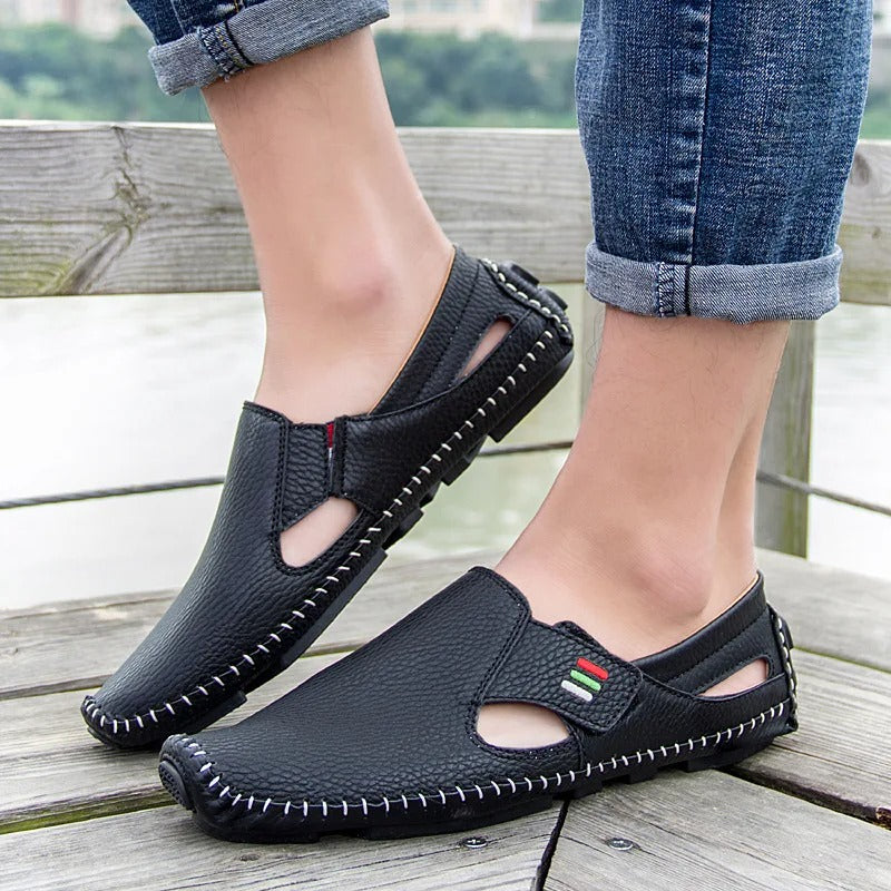 Pohodlné slip-on volnočasové boty pro muže – lehké a prodyšné – Matteo