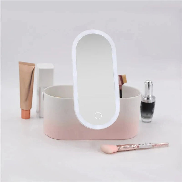 Make-up kufřík s LED zrcadlem - Lumivault