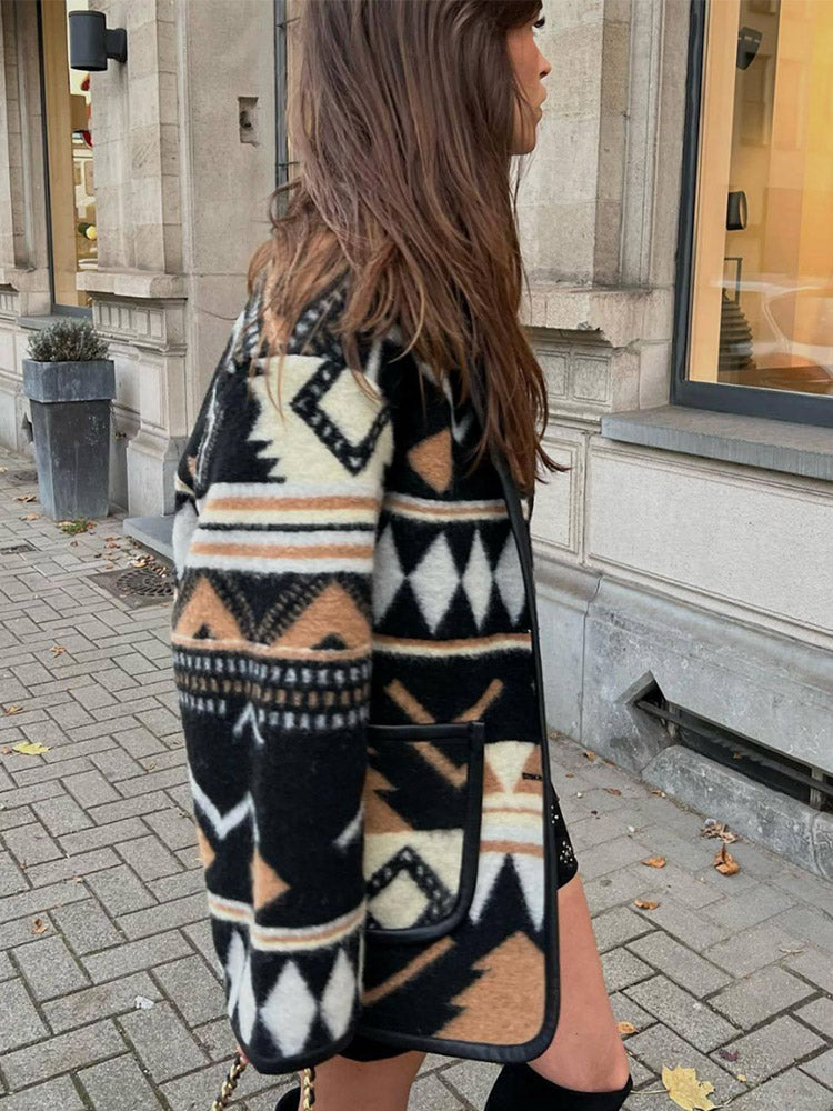 Dámská podzimní bunda s potiskem – Amaris