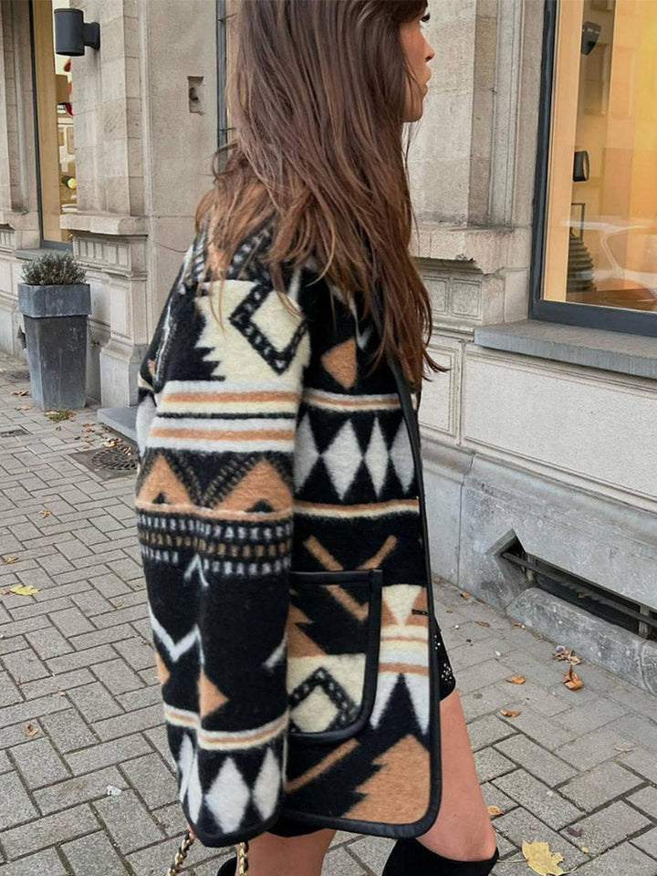 Dámská podzimní bunda s potiskem – Amaris