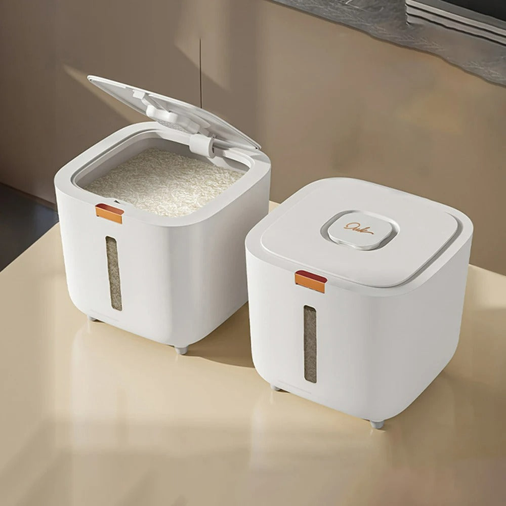 Vzduchotěsný dávkovač obilí s víkem (5–10 kg) - GranoBox