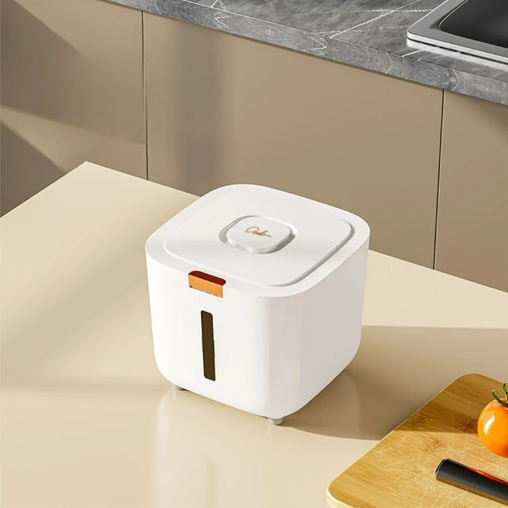 Vzduchotěsný dávkovač obilí s víkem (5–10 kg) - GranoBox