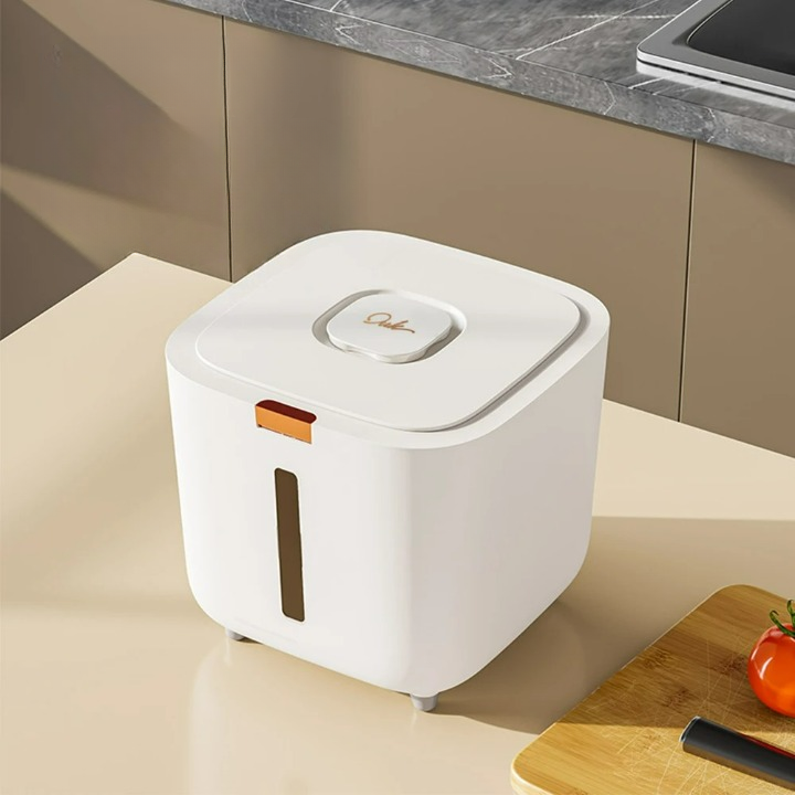 Vzduchotěsný dávkovač obilí s víkem (5–10 kg) - GranoBox
