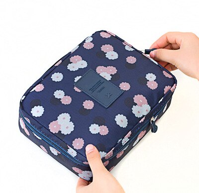 Kompaktní vodotěsné cestovní pouzdro na make-up – 2 za cenu 1: mini krabička na kosmetiku