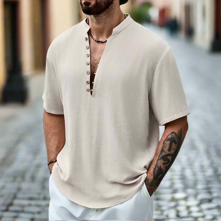 Modern lněná košile – Renzo