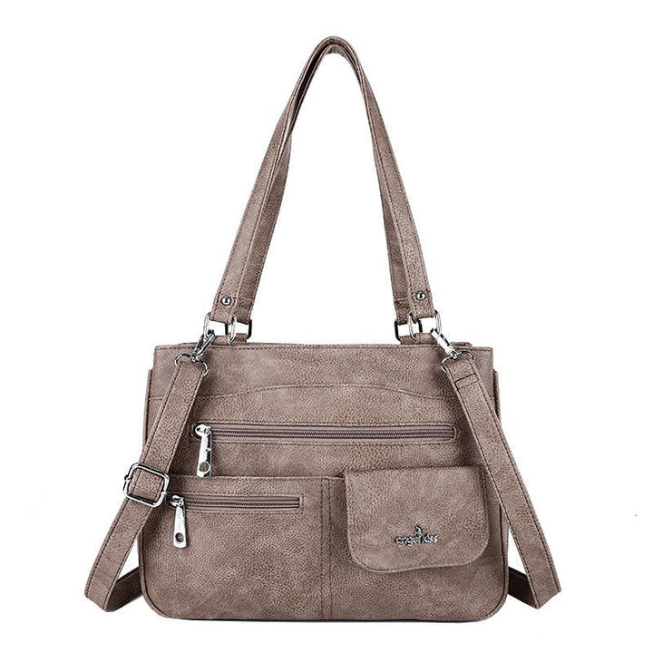 Vícepřihrádková dámská ramenní a crossbody taška – FlexiCarry