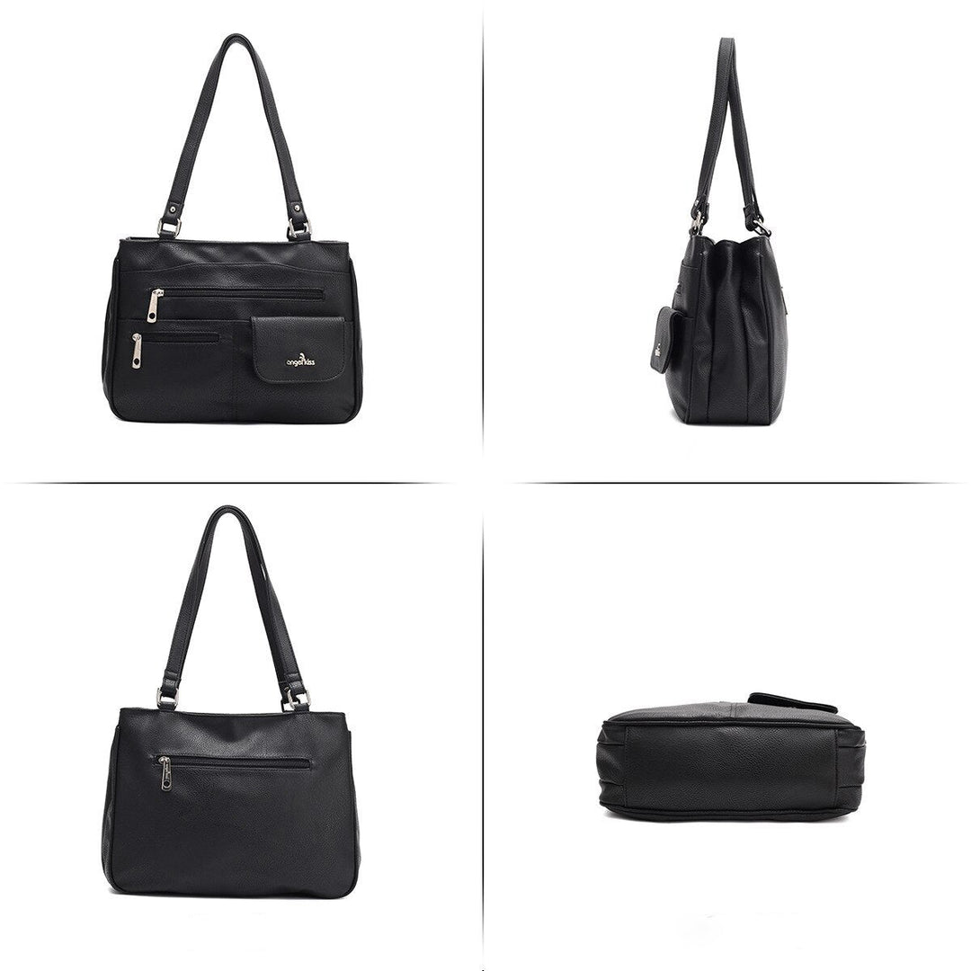 Vícepřihrádková dámská ramenní a crossbody taška – FlexiCarry