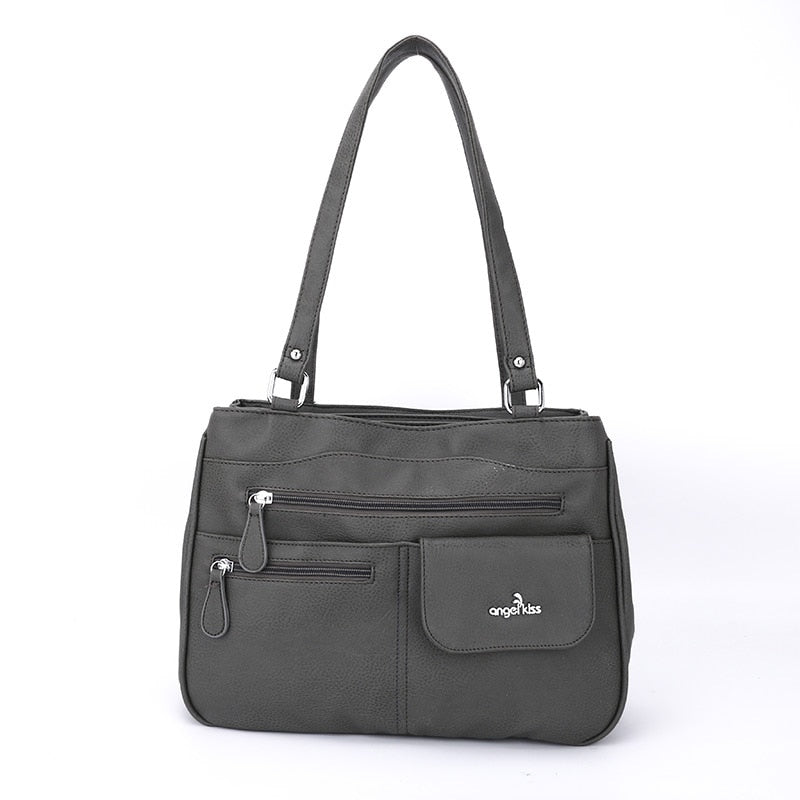 Vícepřihrádková dámská ramenní a crossbody taška – FlexiCarry