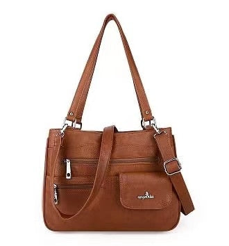 Vícepřihrádková dámská ramenní a crossbody taška – FlexiCarry