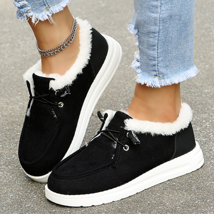Dámské zimní boty Slip-On s plyšovou podšívkou – Maren