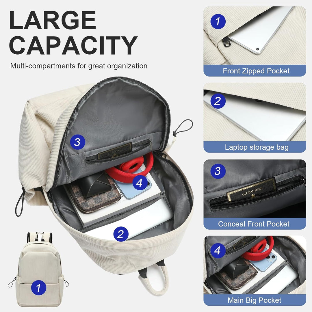 Lehký voděodpudivý batoh na notebook s několika kapsami – řada TravelPro 15,6"