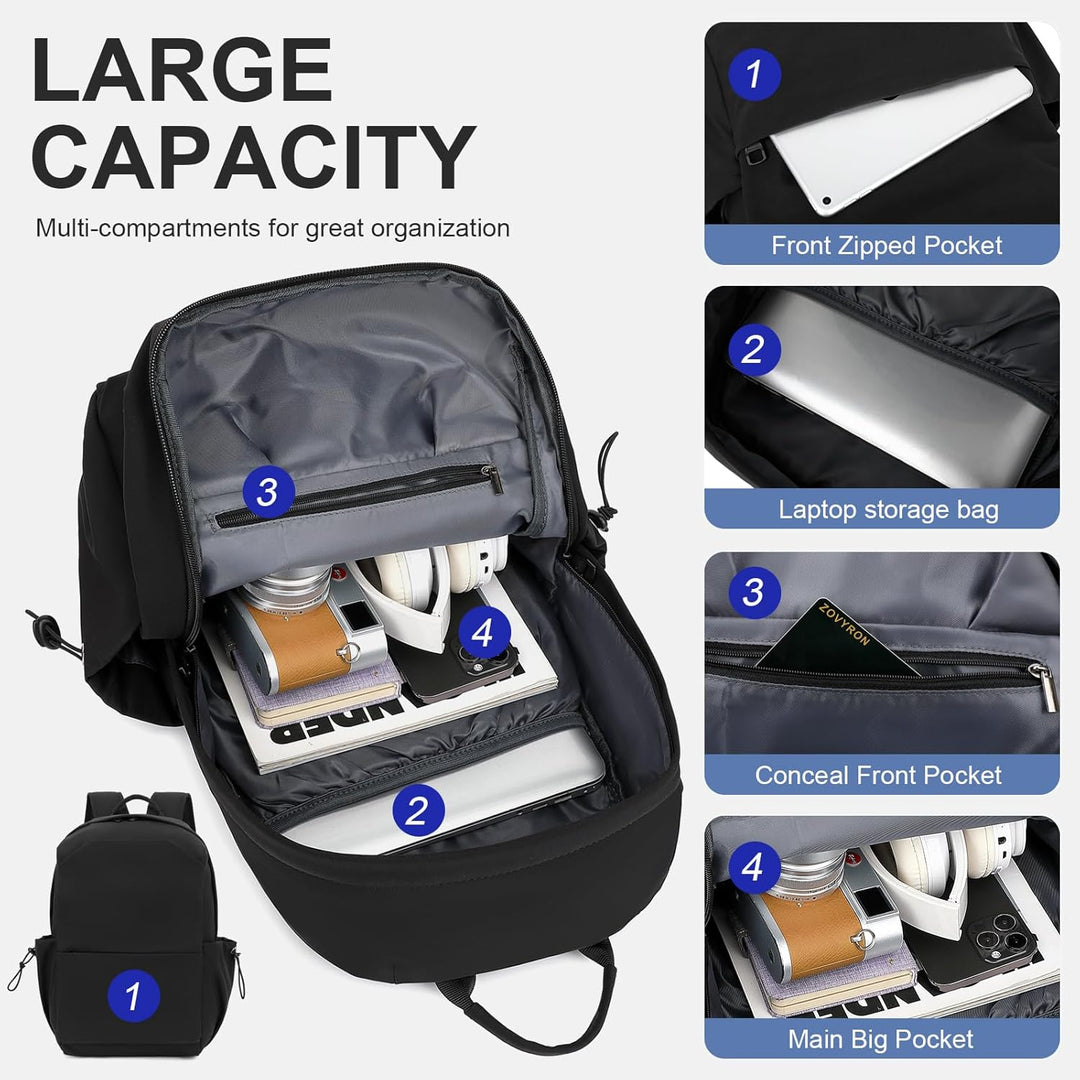 Lehký voděodpudivý batoh na notebook s několika kapsami – řada TravelPro 15,6"