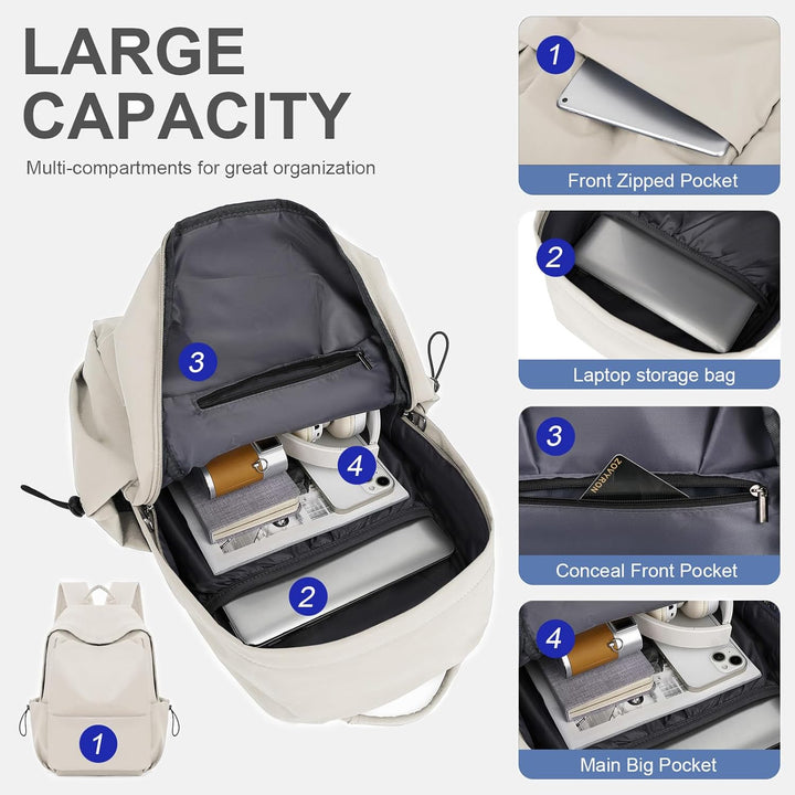 Lehký voděodpudivý batoh na notebook s několika kapsami – řada TravelPro 15,6"