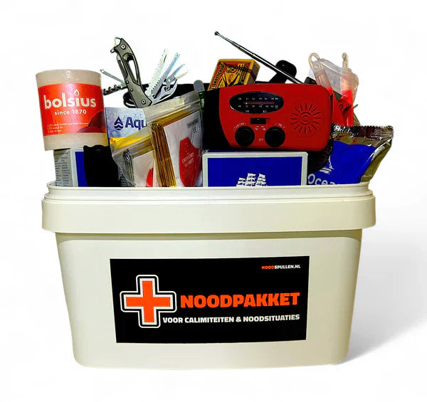 Prémiový nouzový balíček v plastovém kbelíku (12,8L) - SafeBucket