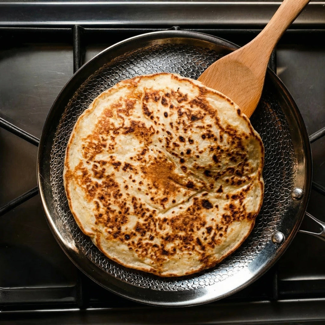 Hand-Hammered Titanium Crepe Pan - Limited Edition 4