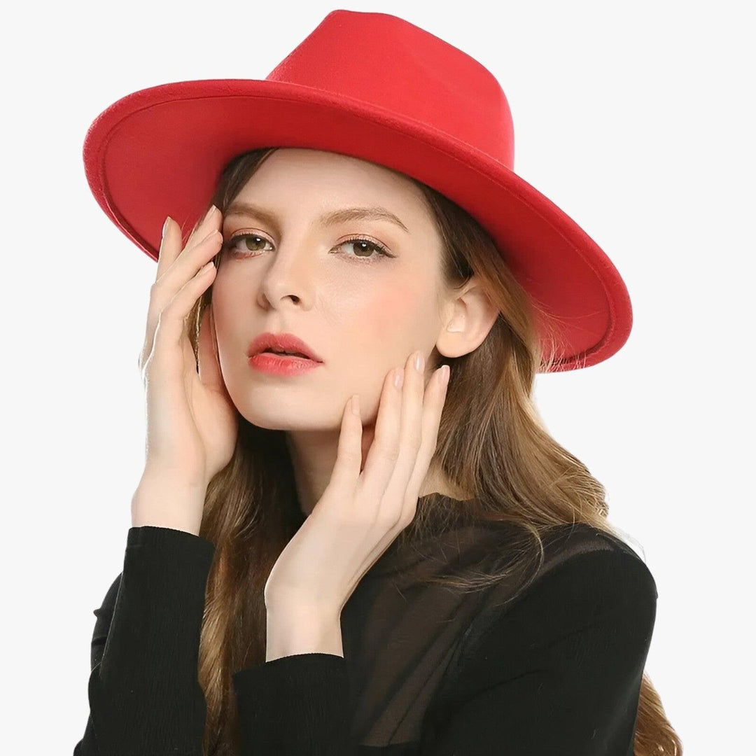 Unisexový vintage fedora – podzimní vášeň