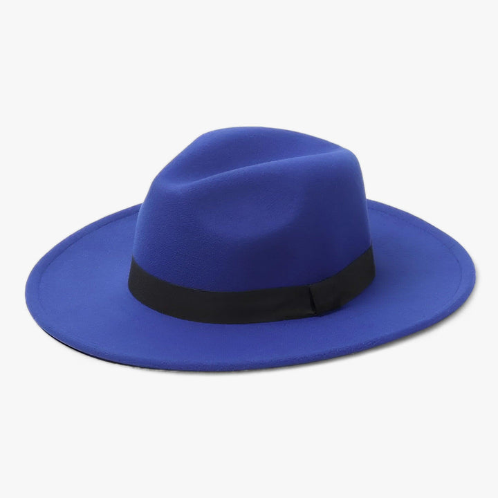 Unisexový vintage fedora – podzimní vášeň