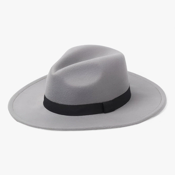 Unisexový vintage fedora – podzimní vášeň