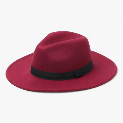Unisex Vintage Fedora – Podzimní vášeň