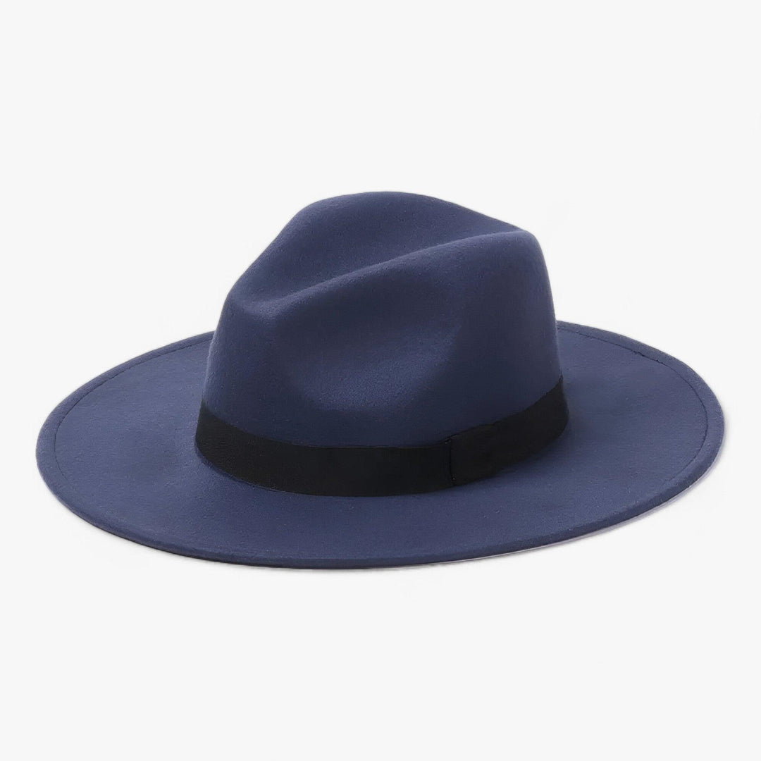 Unisexový vintage fedora – podzimní vášeň
