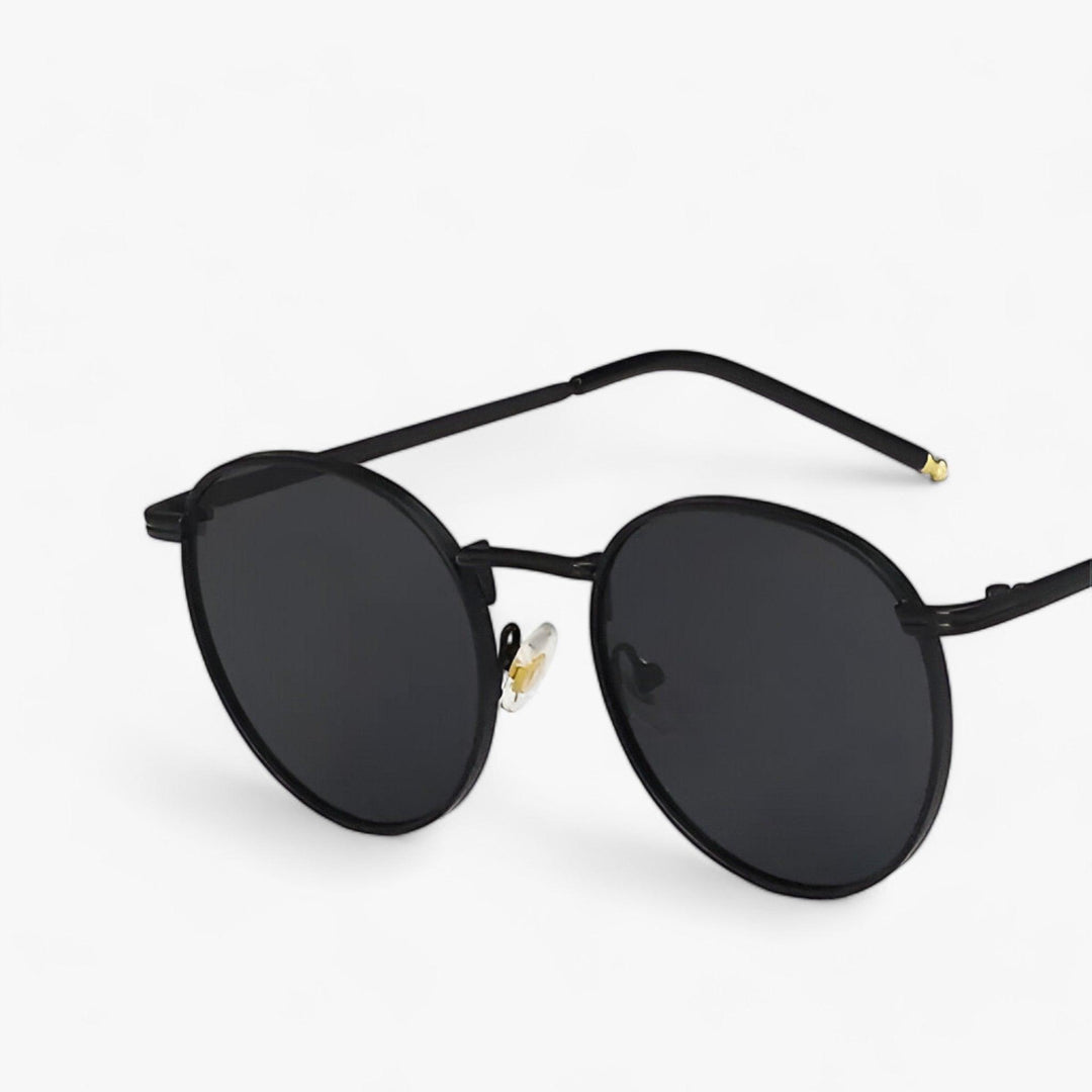 Unisex designérské brýle s kulatými skly – Nova