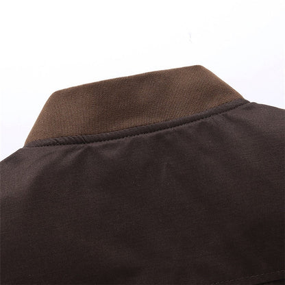 Lehká pánská bomber přechodová bunda v vintage stylu – Adrian