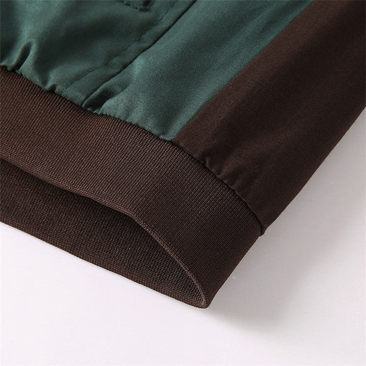 Lehká pánská bomber přechodová bunda v vintage stylu – Adrian