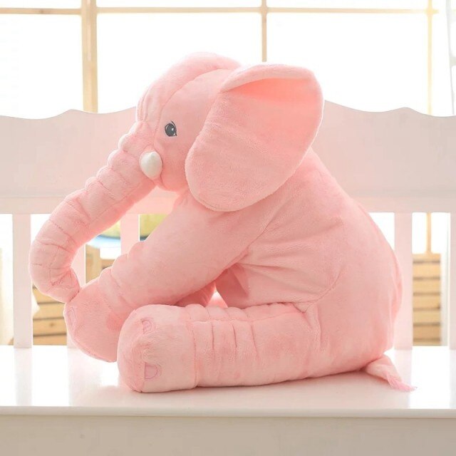 Rosa Plüschelefant Spielzeug, weiches Kuscheltier, Kinderzimmer Dekoration, Geschenkidee