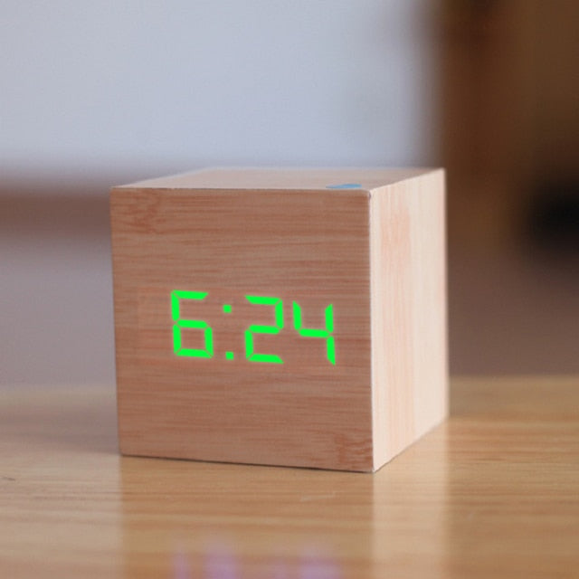 Digitální LED budík – CubeGlow