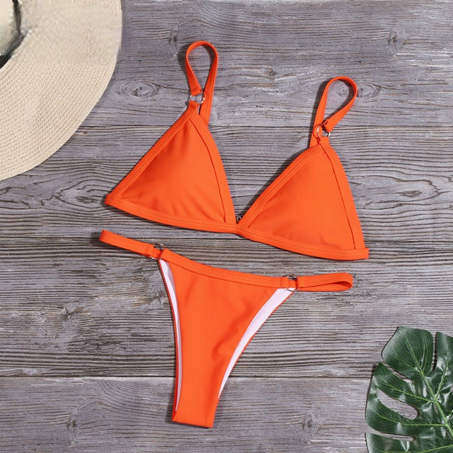 Udržitelná bikiny s nastavovacími pásky – Alani