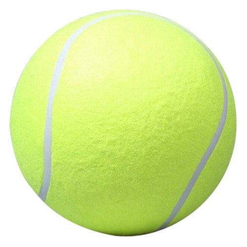 Gelber Tennisball aus Filz, Standardgröße, Sportzubehör, Outdoor-Spiel, Freizeitaktivität