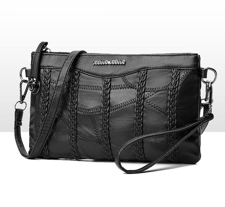 Dámská crossbody kabelka z PU kůže s prostorným vnitřkem.