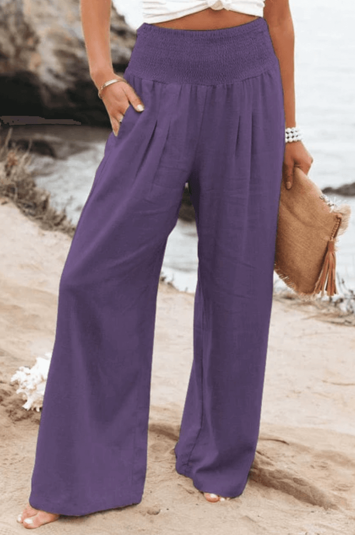 Elegantní Palazzo-buxy s boho pocitem – Yasmin