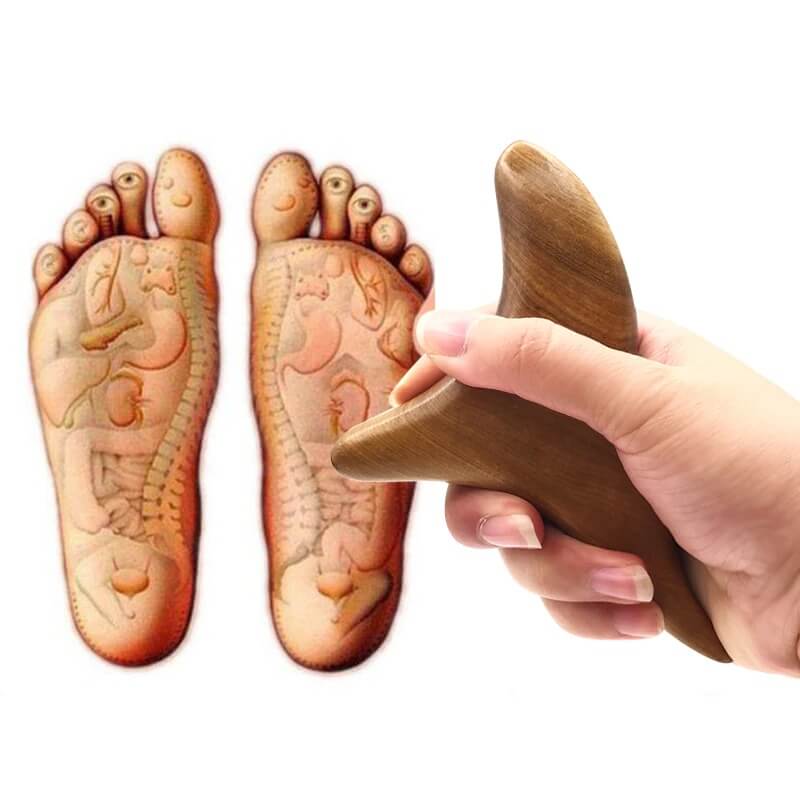 Akupresurní trojúhelník pro reflexní zóny rukou a nohou – ZenTri