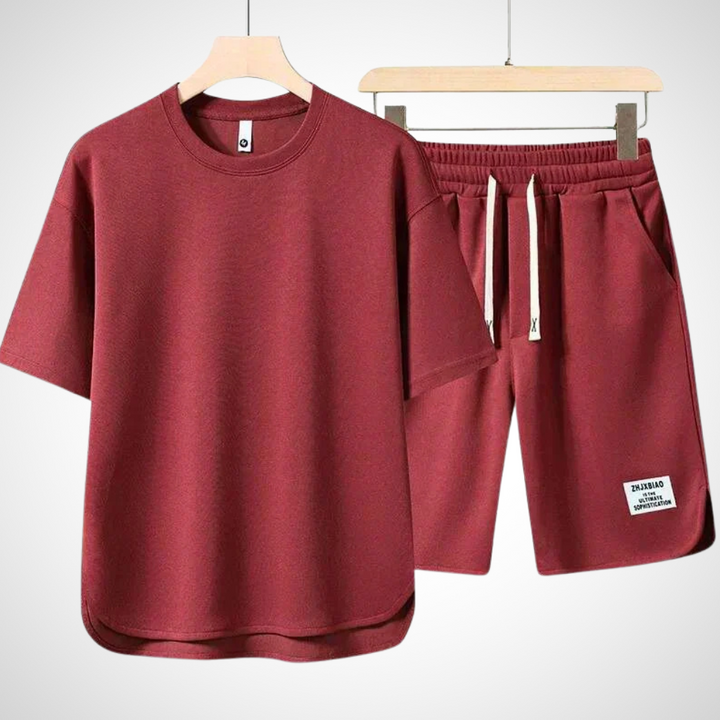 Uvolněný dvoudílný pánský set - Dario