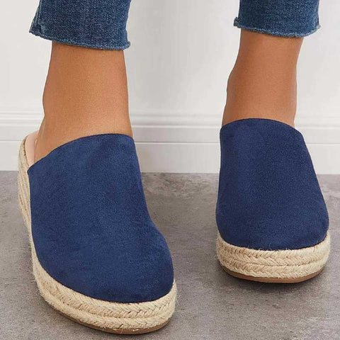 Retro Chic klínové sandály - Vera