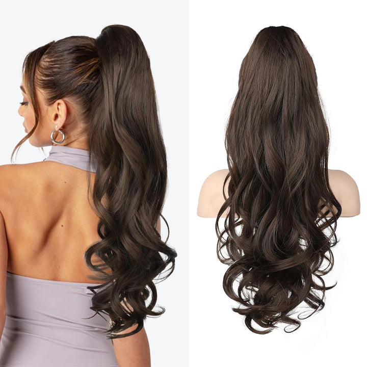 Prodlužování vlasů - koňský ocas 55 cm – Veloura