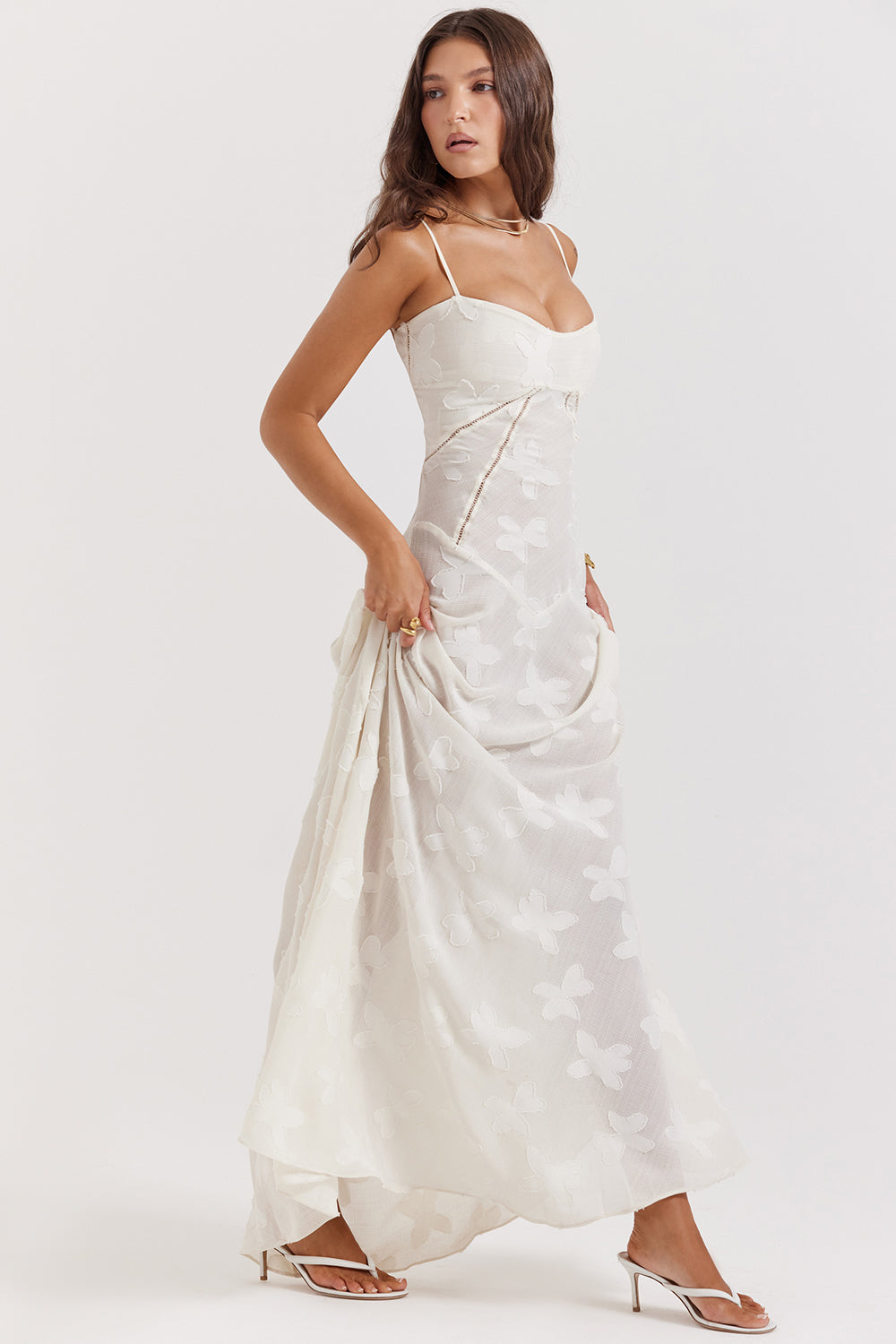 Stylové bezrukávové šaty – Viviana