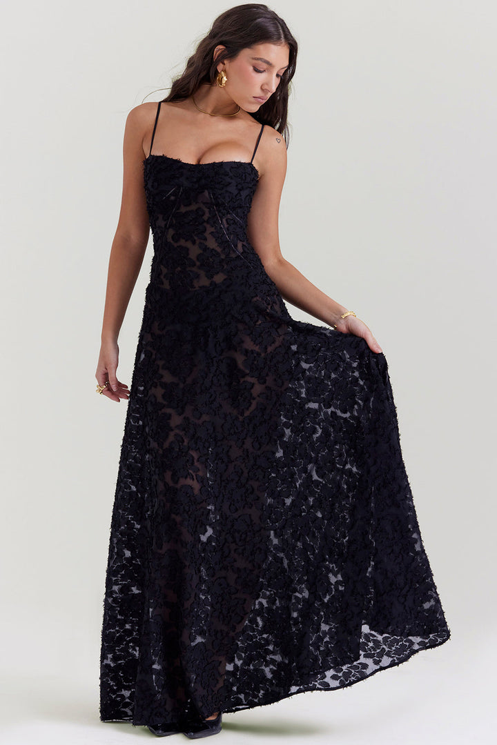 Stylové bezrukávové šaty – Viviana