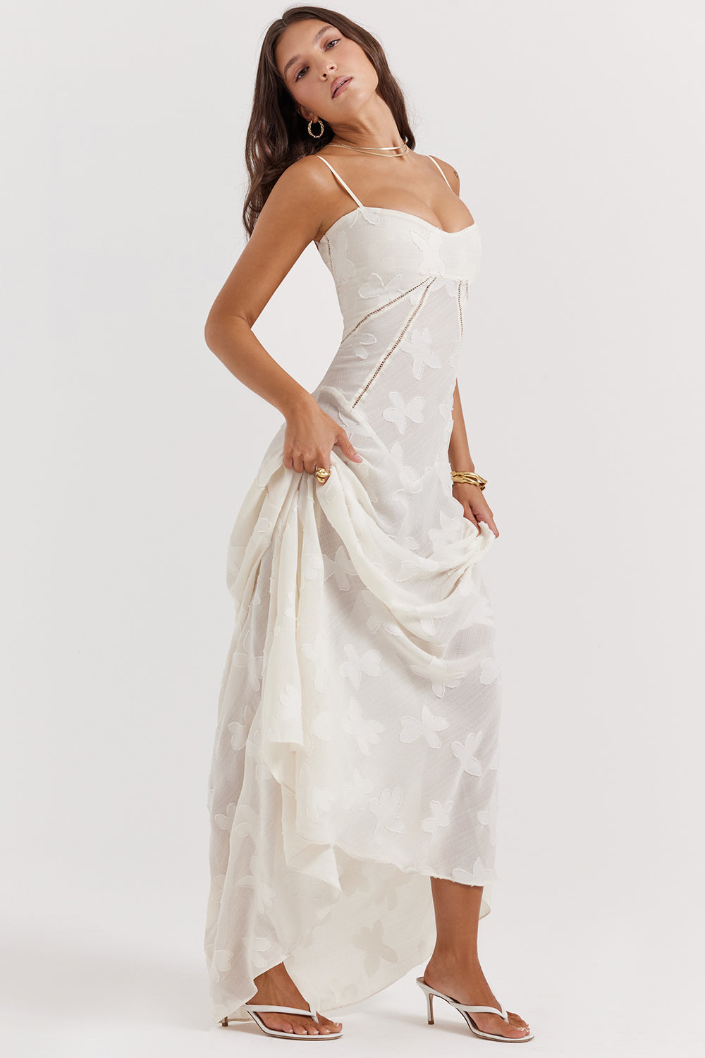 Stylové bezrukávové šaty – Viviana