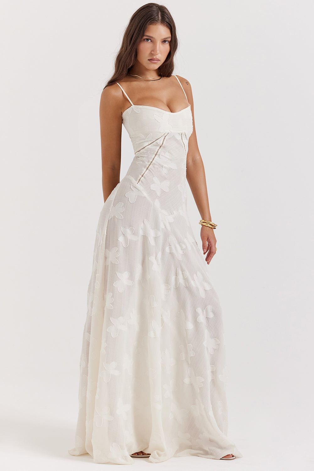 Stylové bezrukávové šaty – Viviana