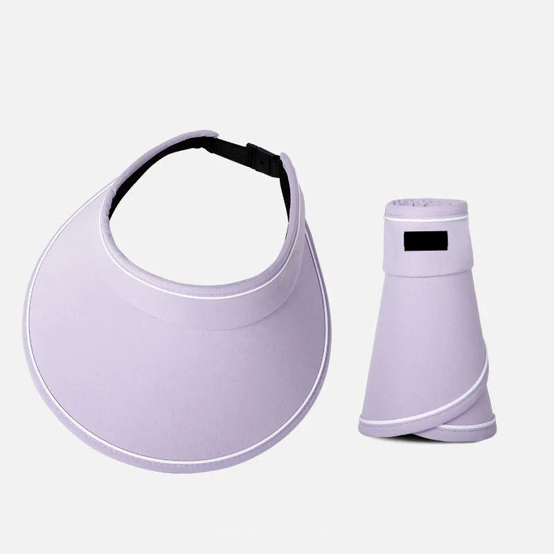 Trendy klobouk s rolovaným lemem a extra ochranou – FoldSun Pro