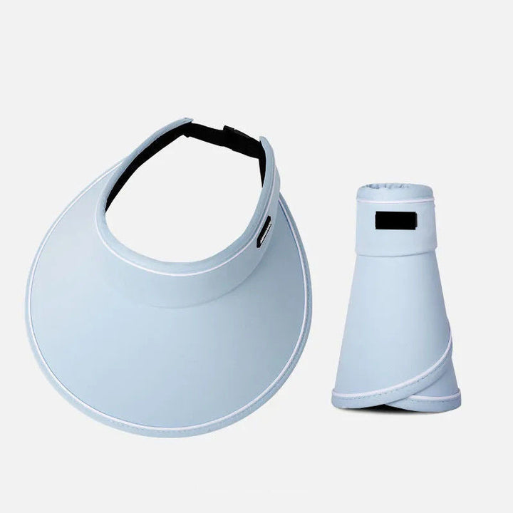 Trendy klobouk s rolovaným lemem a extra ochranou – FoldSun Pro