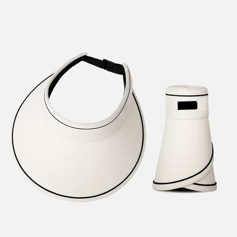 Trendy klobouk s rolovaným lemem a extra ochranou – FoldSun Pro